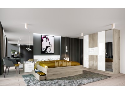 Σετ κρεβατοκάμαρας City 7033